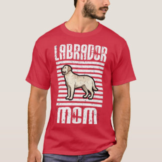 Labrador Mom Proud Dogs T-Shirt
