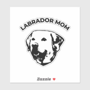 Labrador Mom Sticker