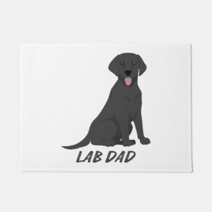 Labrador Mom SVG – Dog Silhouette & Paw Print Desi Doormat