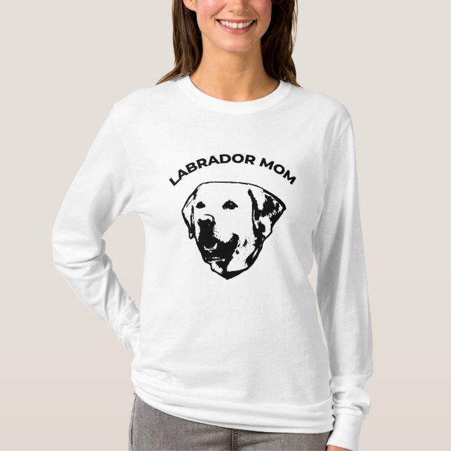 Labrador Mom T-Shirt (Front)
