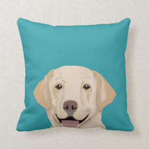 Labrador pillow - sweet lab dog pillow