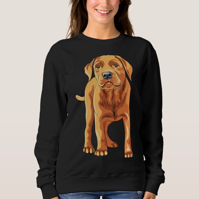Labrador Puppy 14 Sweatshirt (Front)