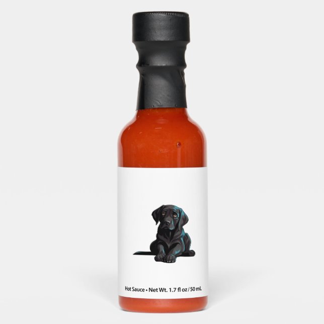 Labrador Puppy   Hot Sauces (Front)
