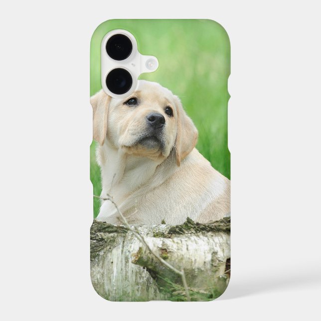 Labrador puppy iphone case (Back)
