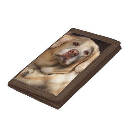 Labrador Retriever 2 Trifold Wallet