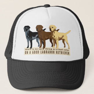 Labrador Retriever 3 colors Trucker Hat