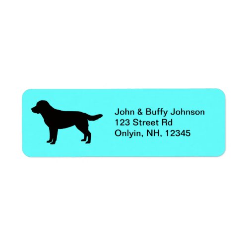 Labrador Retriever Address Labels