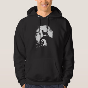 Labrador Retriever And Moon Halloween Hoodie