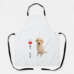 Labrador retriever apron