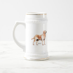 Labrador Retriever Beer Stein