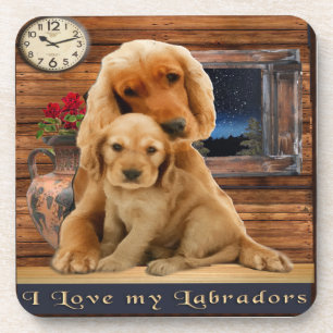 Labrador Retriever Beverage Coaster
