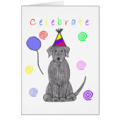 Labrador Retriever Black Celebrate (Front)