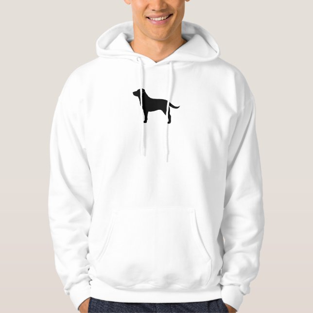 Labrador Retriever (Black) Hoodie (Front)