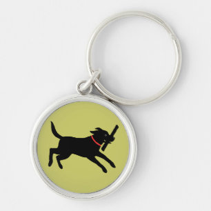 Labrador Retriever (Black) Keychain
