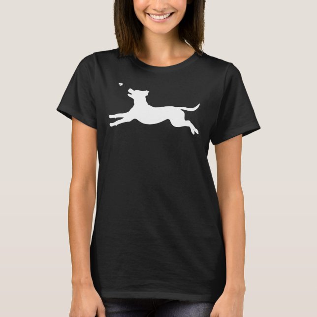 Labrador Retriever Black Lab Product T-Shirt (Front)