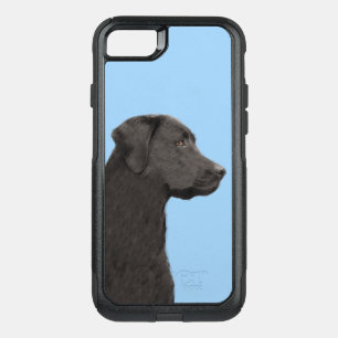 Labrador Retriever Black Painting Original Dog Art OtterBox Commuter iPhone SE/8/7 Case
