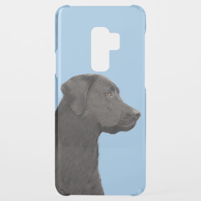 Labrador Retriever Black Painting Original Dog Art Uncommon Samsung Galaxy Case (Back)