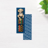 Labrador Retriever Blue Bookmark (Desk)