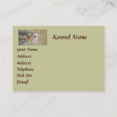 Labrador Retriever Breeder Business Card (Back)