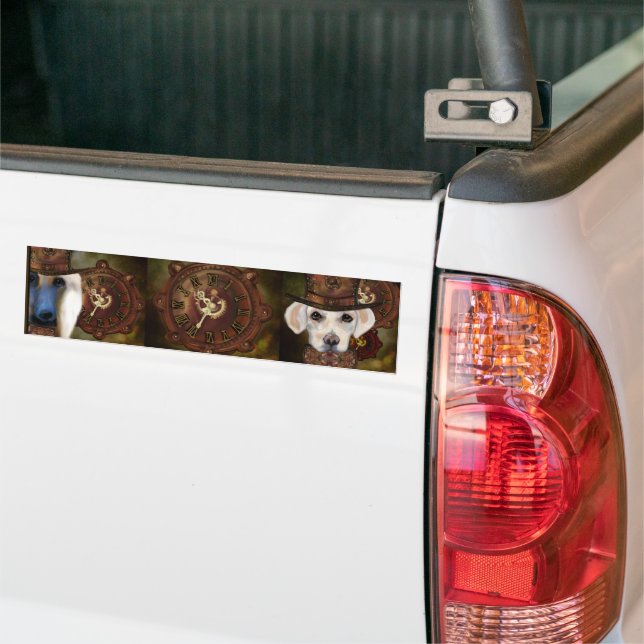 Labrador Retriever   Bumper Sticker (On Truck)