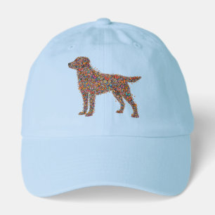Labrador Retriever Butterfly Silhouette Dog Lover Hat
