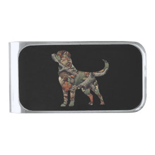 Labrador Retriever Camo Money Clip