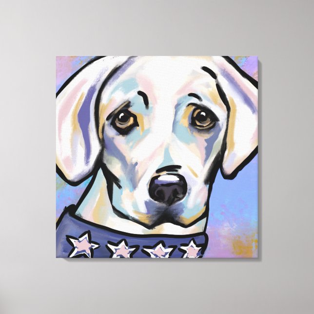 Labrador Retriever  Canvas Print (Front)