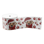 Labrador Retriever  Canvas Print Grosgrain Ribbon