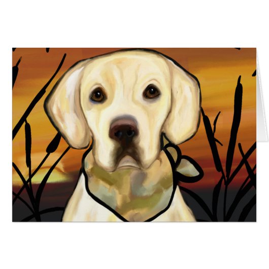 Labrador Retriever Cards (Front Horizontal)
