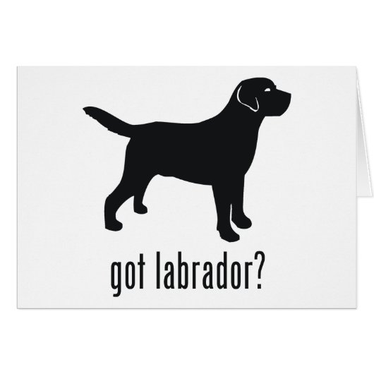 Labrador Retriever Cards (Front Horizontal)