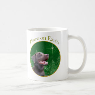 Labrador Retriever (choc) Peace Coffee Mug