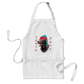 Labrador Retriever (choc) Santa Paws Adult Apron