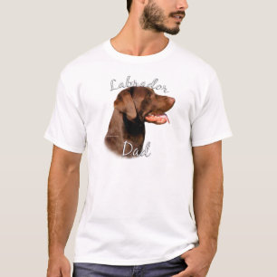 Labrador Retriever (chocolate) Dad 2 T-Shirt