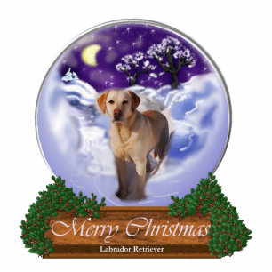 Labrador Retriever Christmas Gifts Cutout