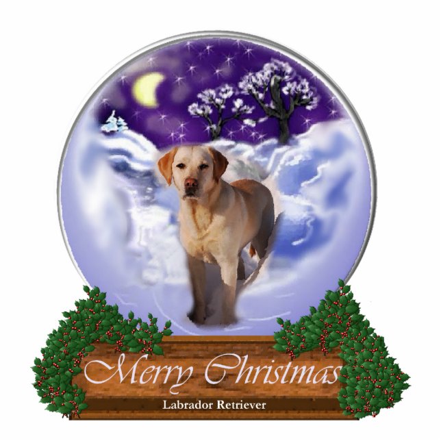 Labrador Retriever Christmas Gifts Cutout (Front)