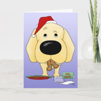 Labrador Retriever Christmas Holiday Card