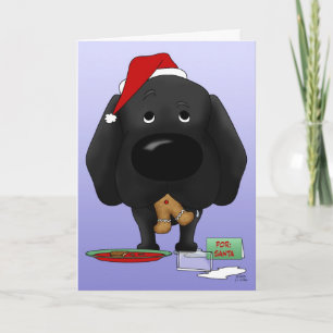 Labrador Retriever Christmas Holiday Card
