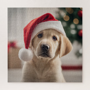 Labrador Retriever Christmas Jigsaw Puzzle