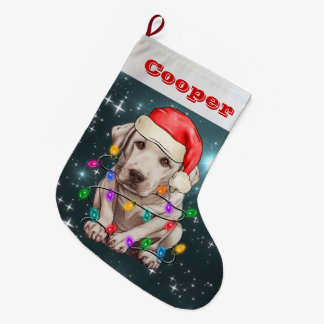 Labrador Retriever Christmas Large Christmas Stocking