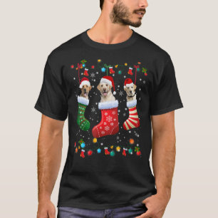 Labrador Retriever Christmas Socks  Xmas Pajama La T-Shirt