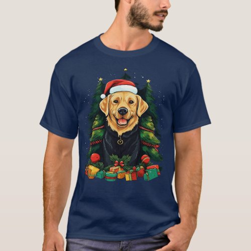 Labrador Retriever Christmas T_Shirt