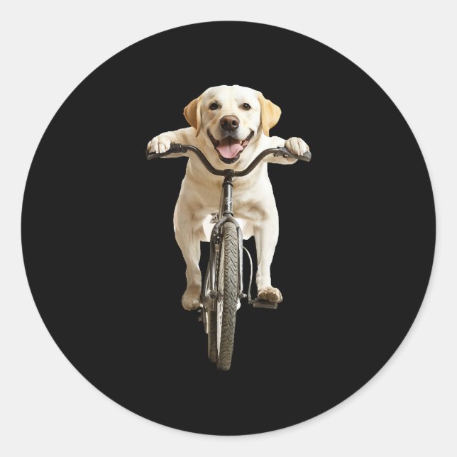 Labrador Retriever    Classic Round Sticker (Front)