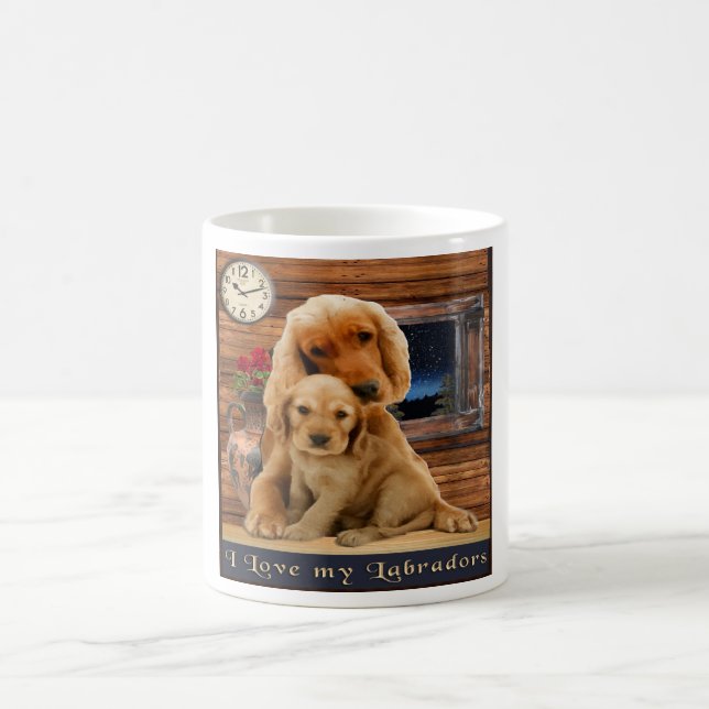 Labrador Retriever Coffee Mug (Center)