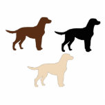 labrador retriever color silhouettes cutout<br><div class="desc">If you couldn't decide or just love all the labs this is the goodie for you or the lab lover in your life.</div>