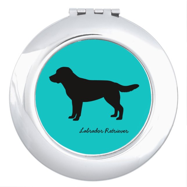 Labrador Retriever Compact Mirror (Front)