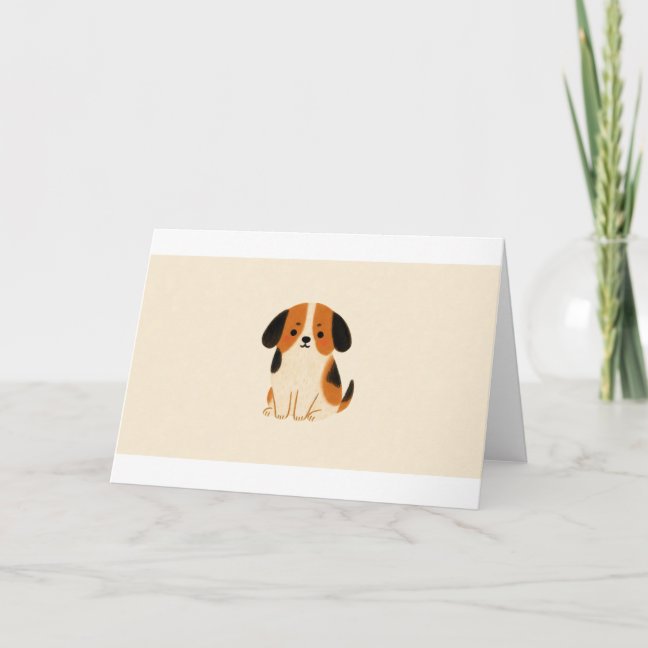 Labrador Retriever Corgi free fall park Greeting C Card