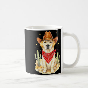 Labrador Retriever Cowboy Dog Western Llabrador Co Coffee Mug