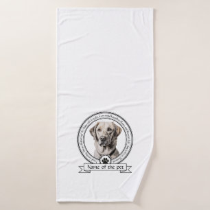 Labrador Retriever Credo Bath Towel