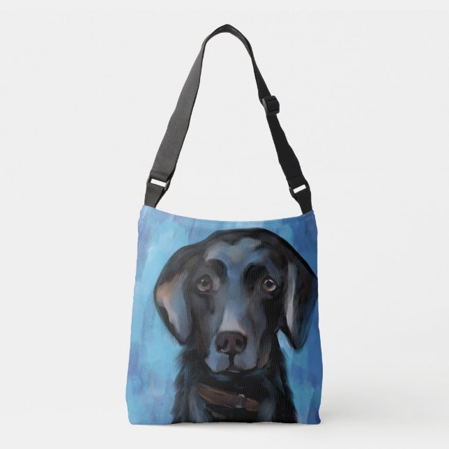 Labrador Retriever  Crossbody Bag (Front)