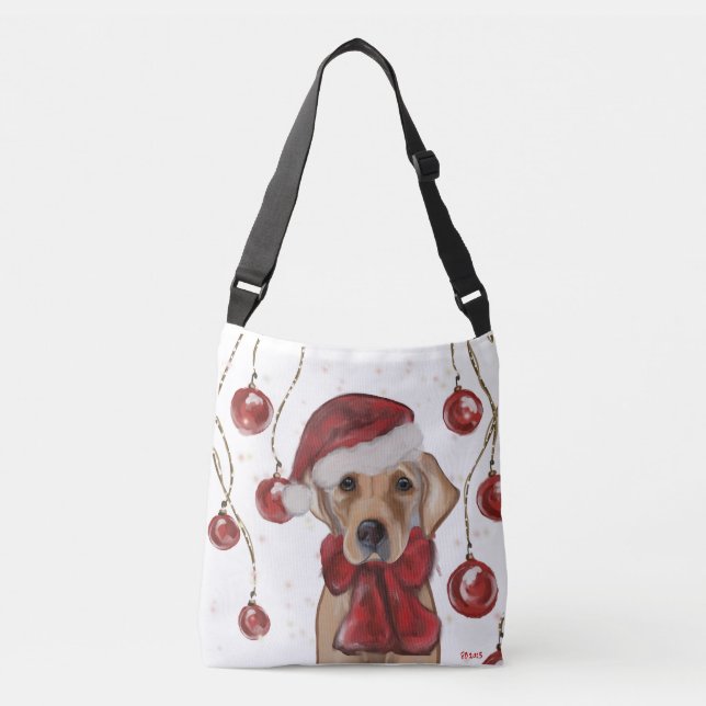 Labrador Retriever  Crossbody Bag (Front)